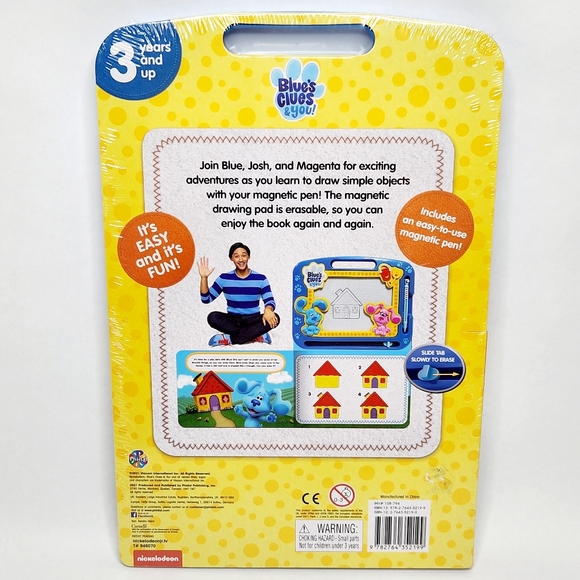 Blue's Clues Etch a Sketch and Storybook Nickelodeon Gift NWT - Picture 2 of 2